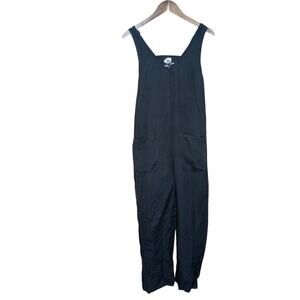 Gudrun Sjoden Overalls Womens Small Gray Gardener Overalls Cotton/ Linen